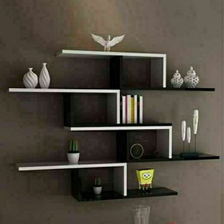 Model Rak Meja Tv Minimalis Kayu Palet Alumunium Besi Gantung Dinding Tembok Modern Tempel Rak Bunga