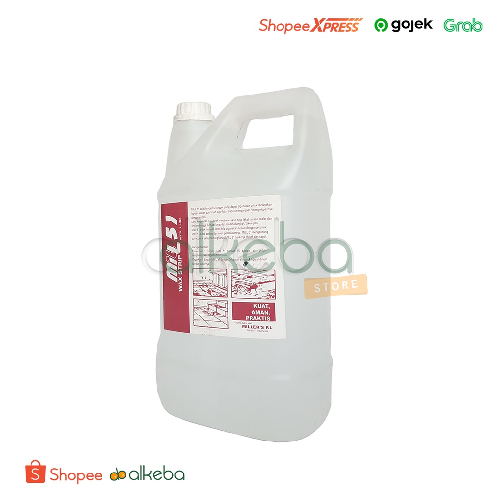 WAX STRIP 4 LITER / PEMBERSIH LANTAI