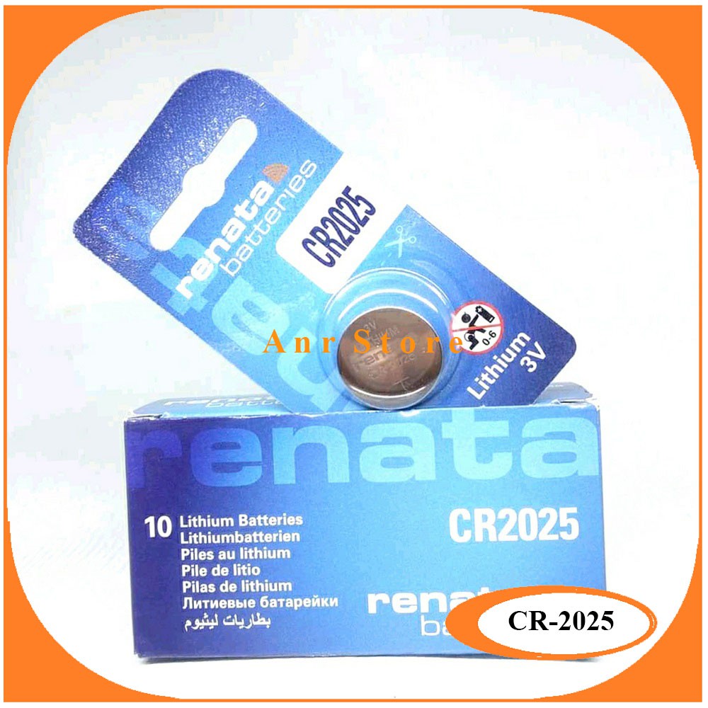 Renata CR2025 CR-2025 CR 2025 Original Battery