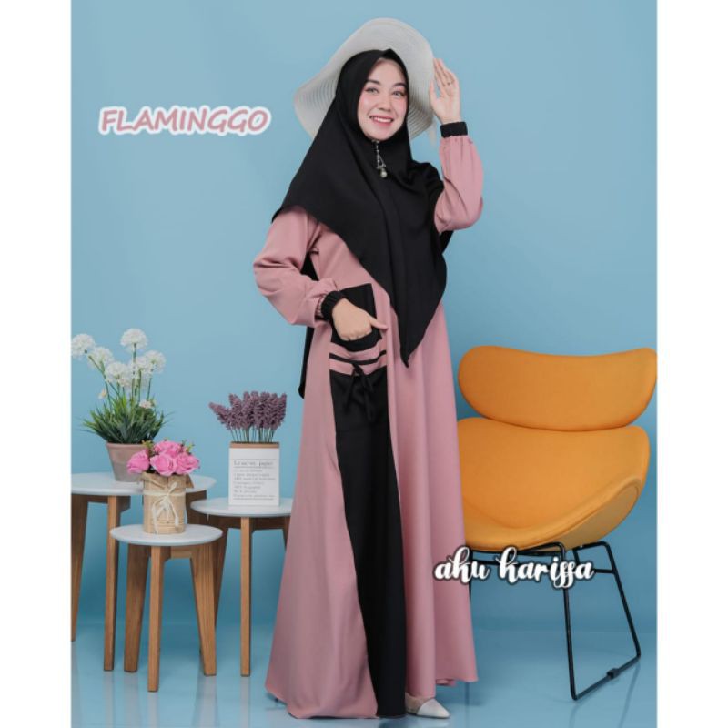 Anisa set ori aku karissa, gamis syari