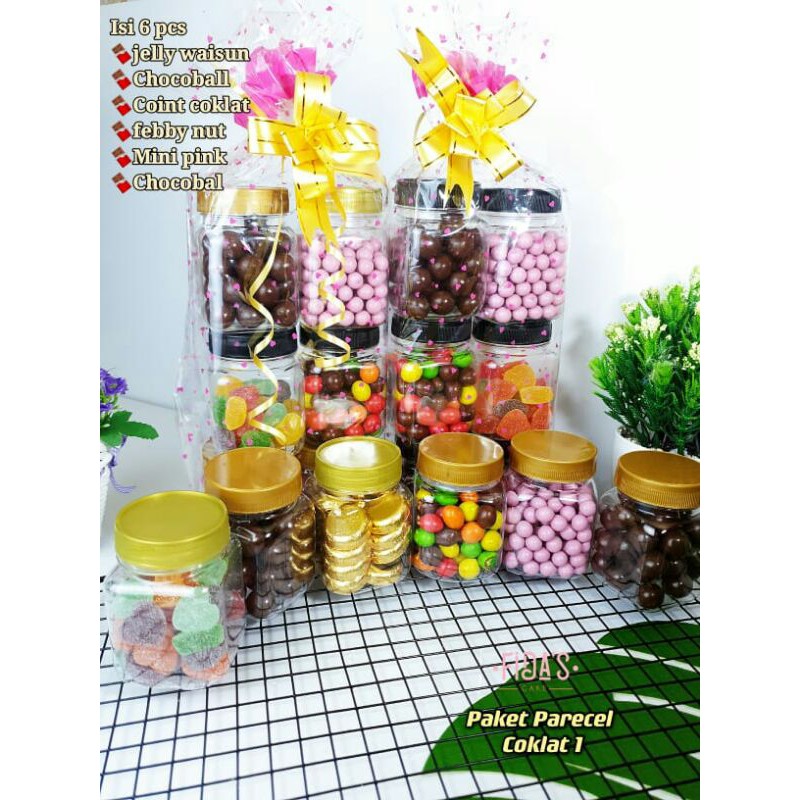 

paket parsel coklat toples mini
