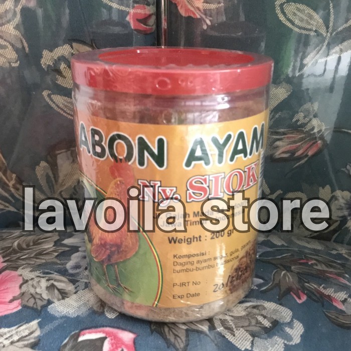 

Abon Ayam Ny. Siok Nyonya Siok Istimewa 200 gram 200gram Packing Normal