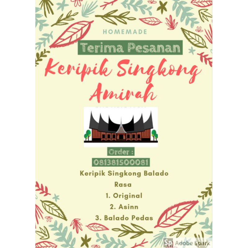 

Kripik Singkong Amirah