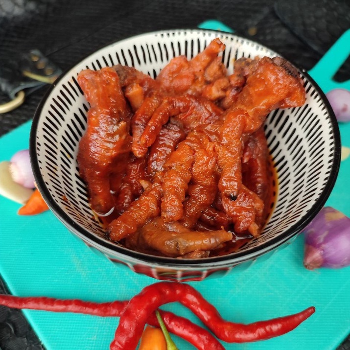 

Ceker Ayam Pedas frozen food isi 10 pcs