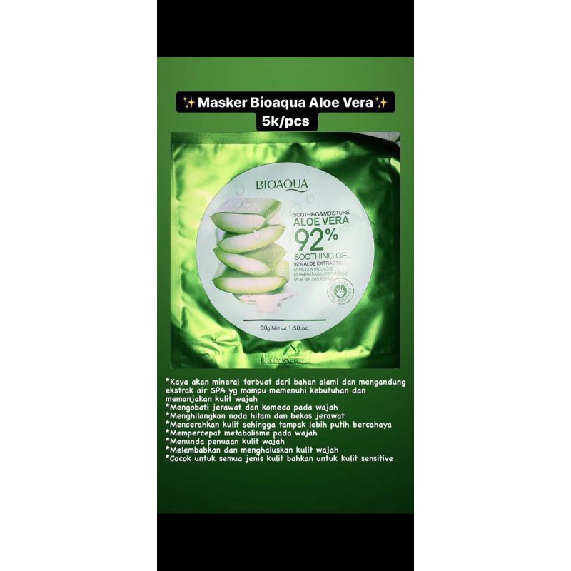 Natural skincare mask