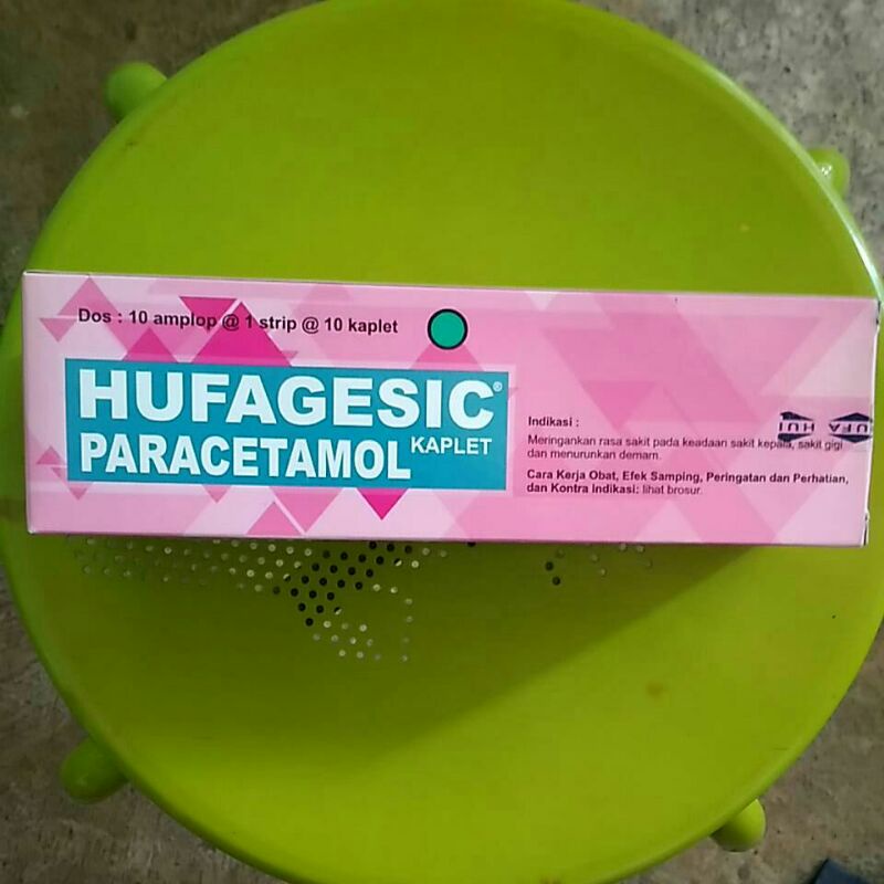 HUFAGESIC ® 500 mg (Obat Sakit Kepala, Sakit Gigi, Turun Panas)