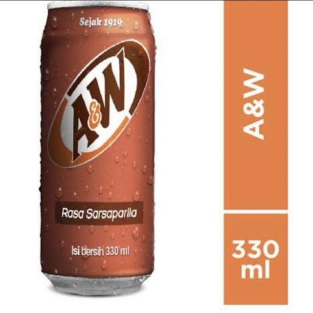 

A&W Rasa Sarsaparila 330ml x 24 Cans