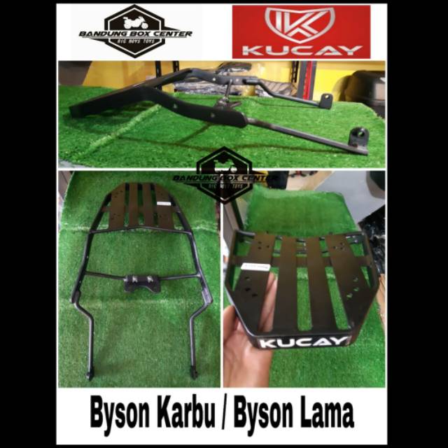 Bracket Box atau Breket STATIS KUCAY Motor Byson Karbu atau Byson Lama