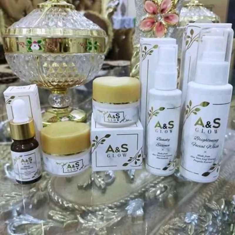 SKINCARE A&S GLOW PREMIUM BPOM PEMBERSIH MUKA BEST SELLER