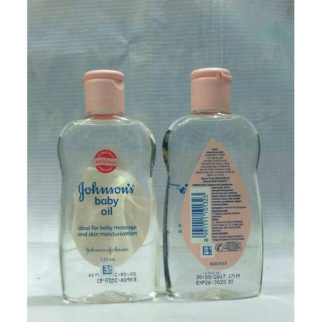 Johnsons Baby Oil 125ml / 200 ml ORIGINAL-BPOM