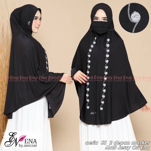 GS Hijab ENA Ceria SS Masker