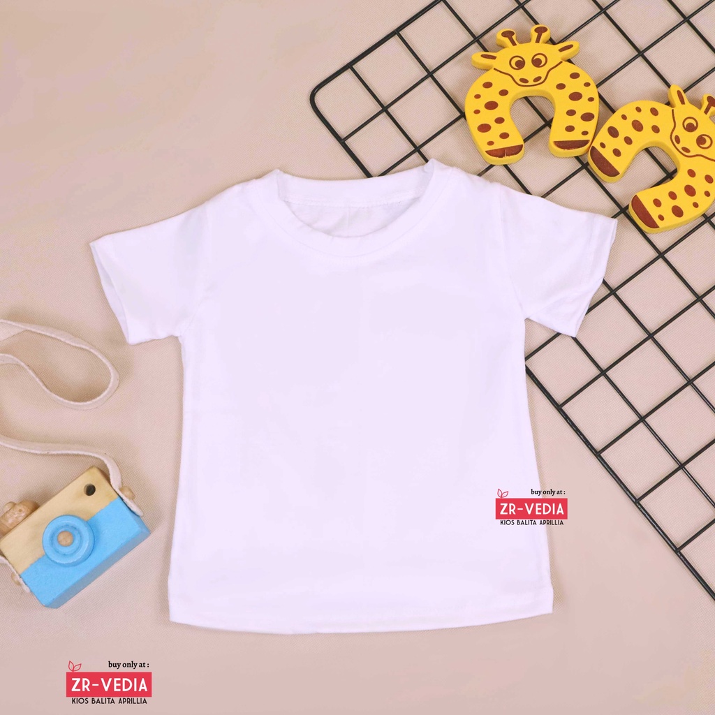 Kaos Isyana uk 1-6 Tahun / Kids T-Shirt Polos Kaos Anak Perempuan Baju Import Lengan Pendek Cewek