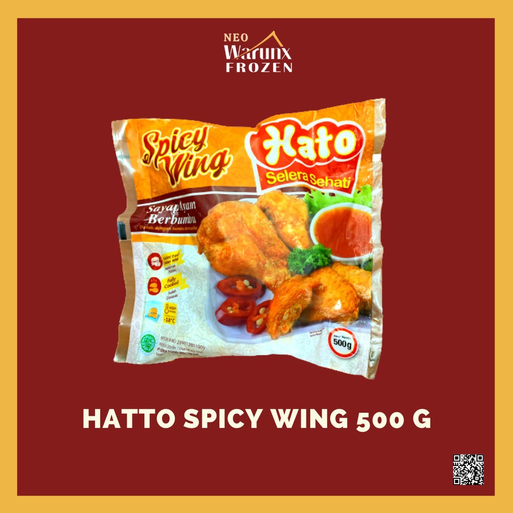 

Chicken Wing Bumbu Hato , Berat : 500g [HALAL]