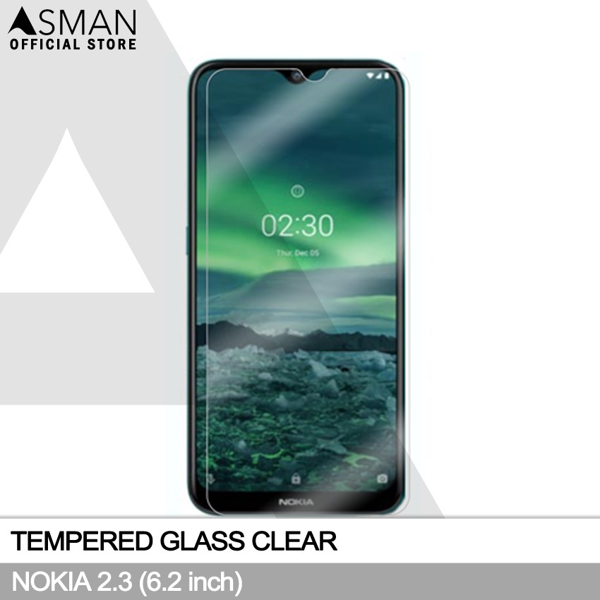 Tempered Glass Nokia 2.3 (6.2&quot;) | Anti Gores Pelindung Layar Kaca - Bening