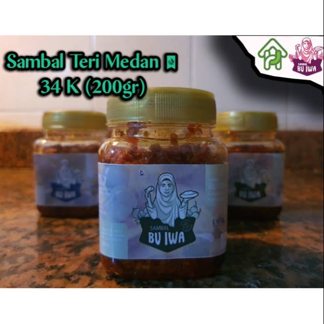 

Sambal Bu Iwa Varian Teri Medan