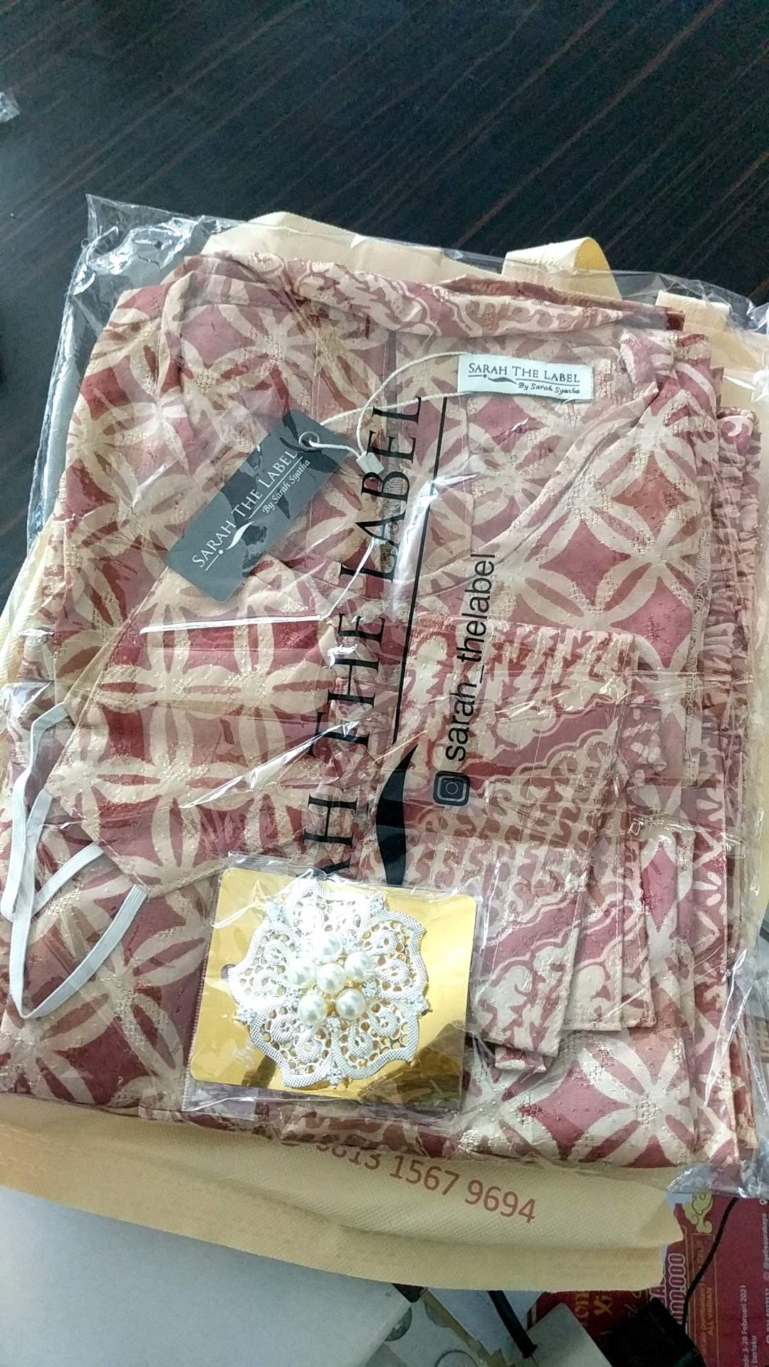 Nameera Batik Atasan Only By Sarah The Label