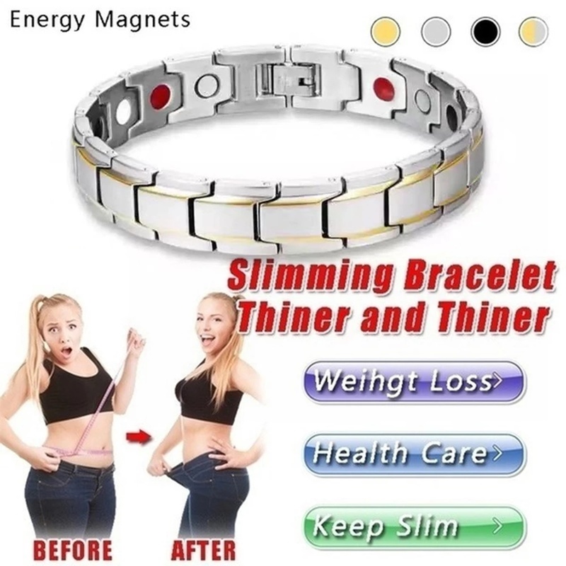 Gelang Terapi Magnetik Dapat Dilepas Untuk Pria