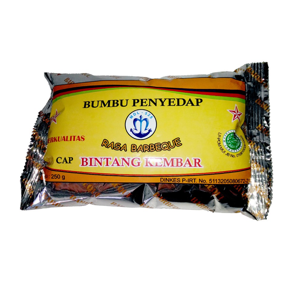 

250g Bintang Kembar BBQ Bumbu Tabur 250 g Rasa BBQ Barbeque Barbekiu
