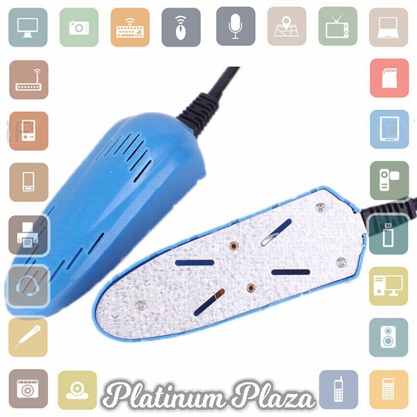 Pengering Sepatu Elektrik Dhoes Dryer Deodorizing 20W EU Plug - NS-500 - Blue`15L7VY-