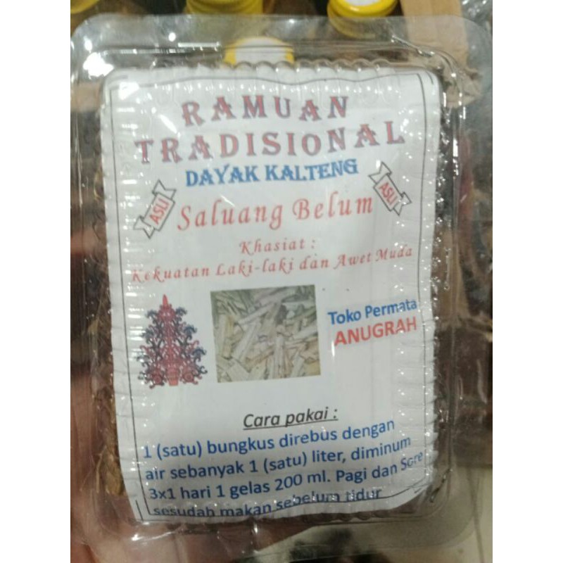 

Saluang Belung Herbal Asli Kalimantan