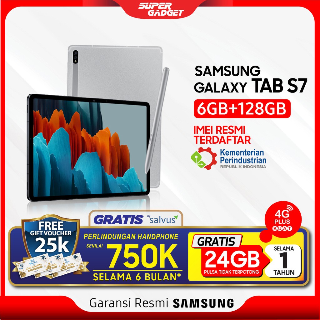 Samsung Galaxy Tab S7 T875 S 7 RAM 6 GB ROM 128 GB 6/128