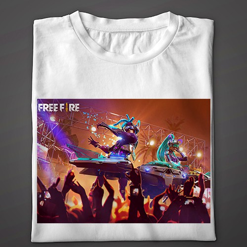 10 KAOS FREE FIRE dj