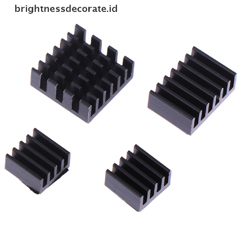 Radiator Pendingin Heatsink Usb Ram Lan Cpu Bahan Aluminum Untuk Raspberry Pi