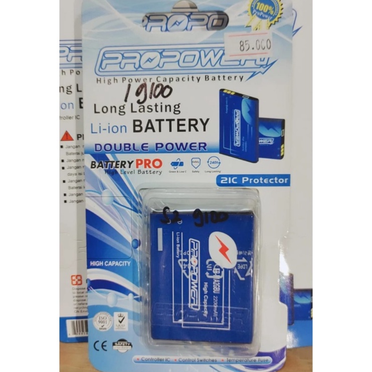 PRO POWER BATTERY BATRE SAMSUNG S2 9100 BATRE SAMSUNG 2200 MAH BATRE DOBEL POWER BATTERY