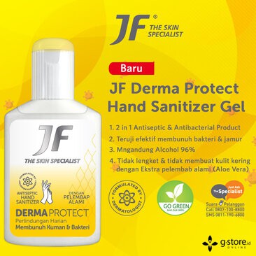 JF Derma Protect Hand Sanitizer Gel 60ml