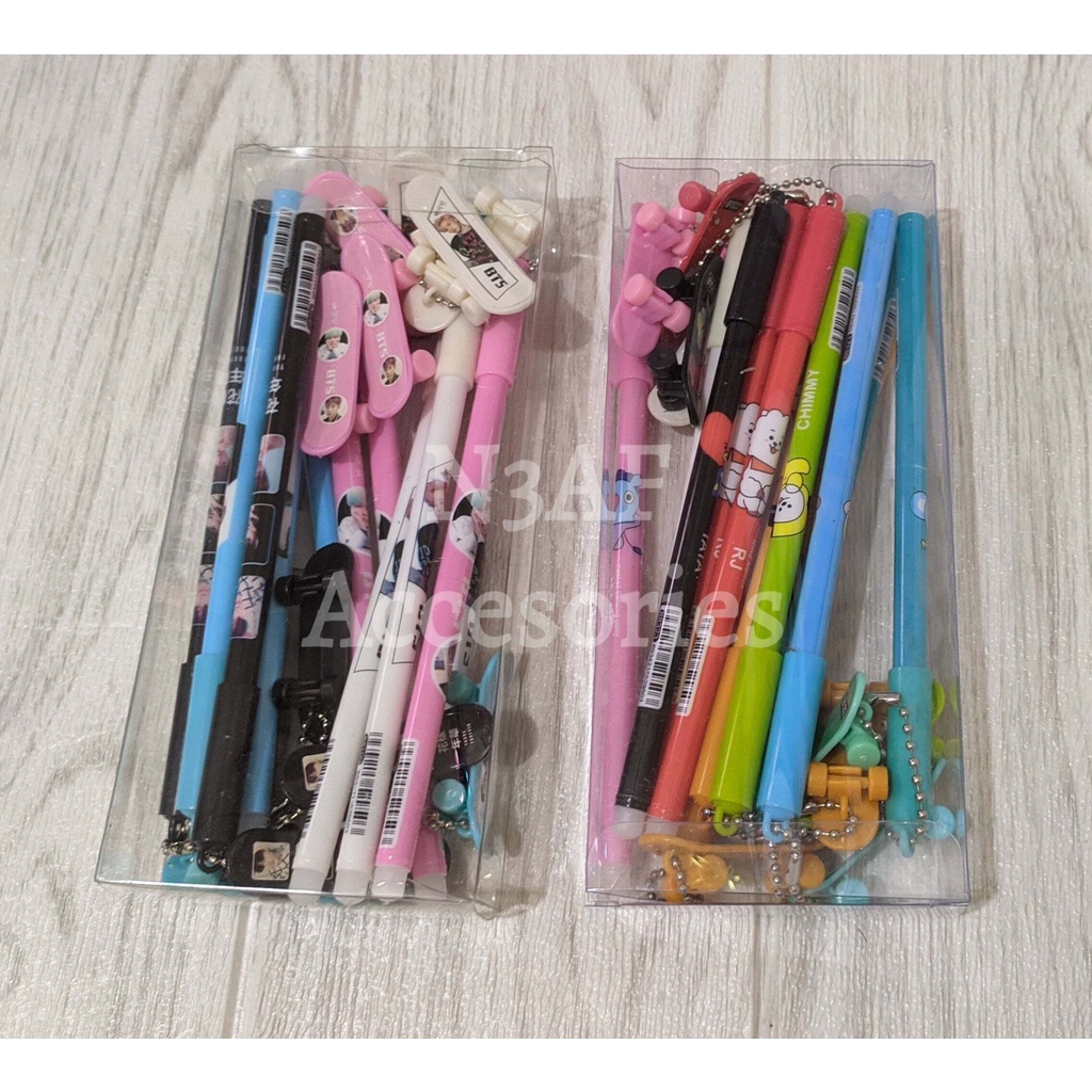 

Pulpen BTS // Pulpen Kaca // Pulpen Sisir // Pulpen Skateboard // Pulpen Motif