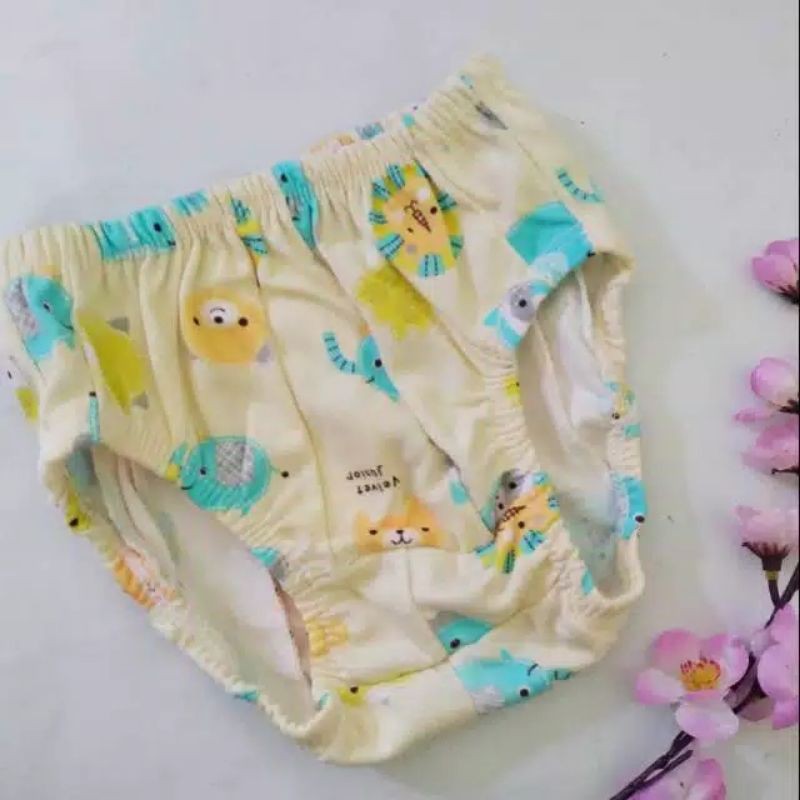 Celana Dalam Anak bayi balita motif L1bby V3lvet 3PCS celana dalam lucu bahan adem dan Tebal