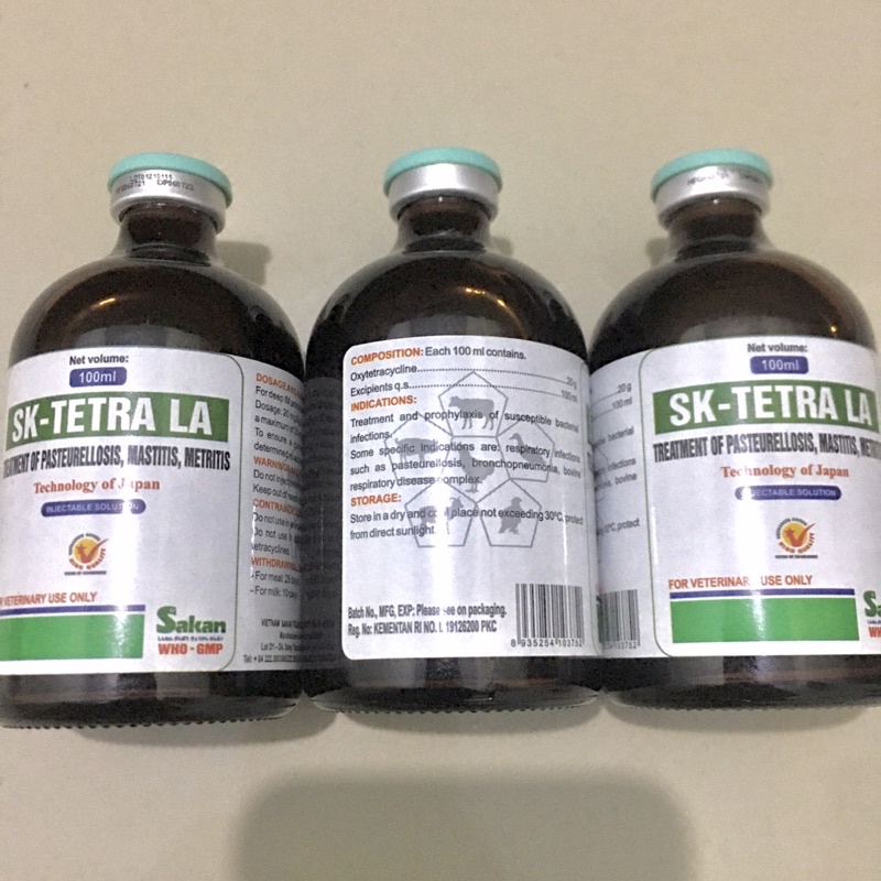 SK tetra La antibiotik pengganti limoxin la & vet oxy