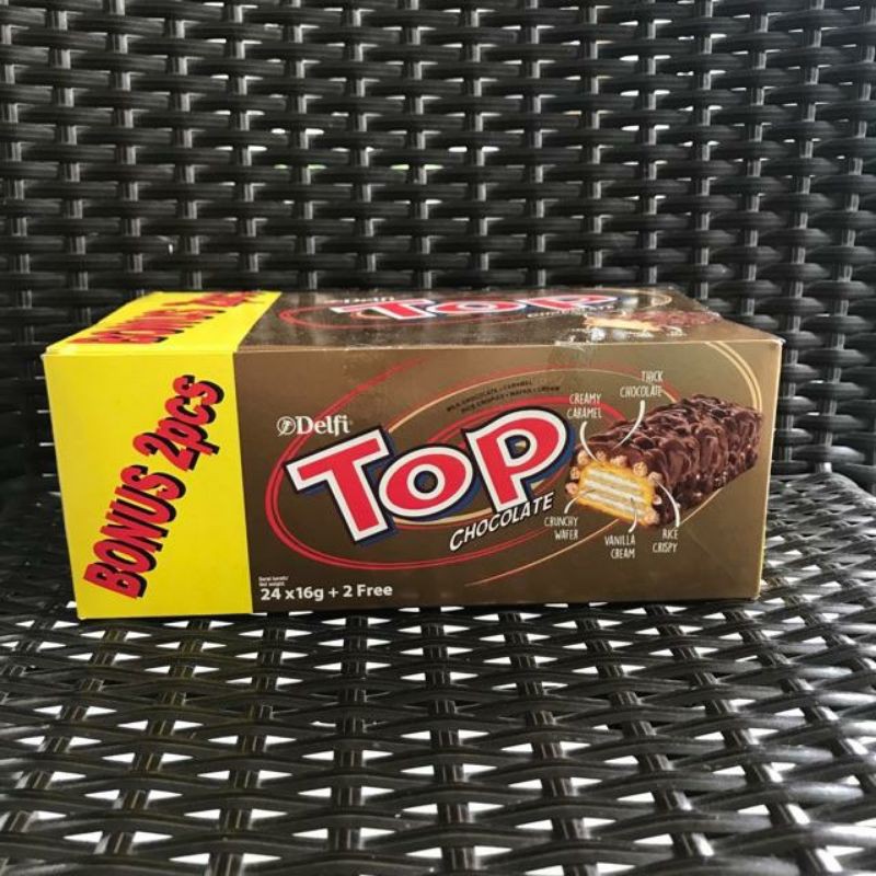 

Delfi Top Chocolate 1 box 24 Bungkus