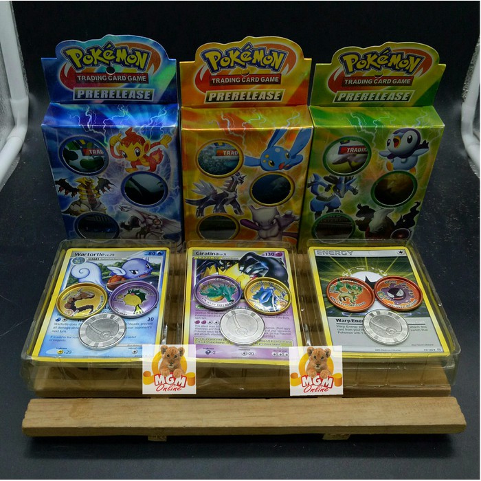 Kartu pokemon Tajos Small Pack / koin Pokemon Platinum Trading Card