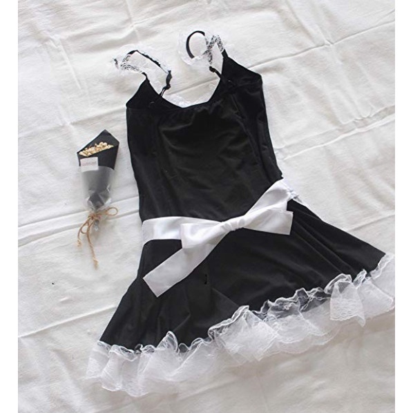 SERAGAM SEXY COSPLAY ANIME APRON PAKAIAN SET LINGERIE A312 BEST PRODUK