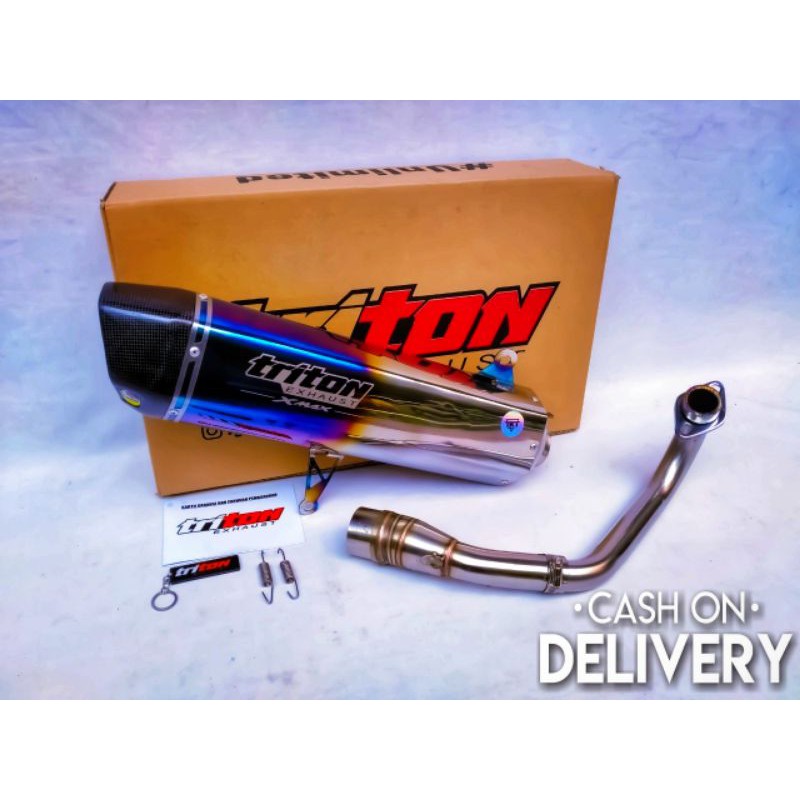 Knalpot TRITON EXHAUST special for X-MAX