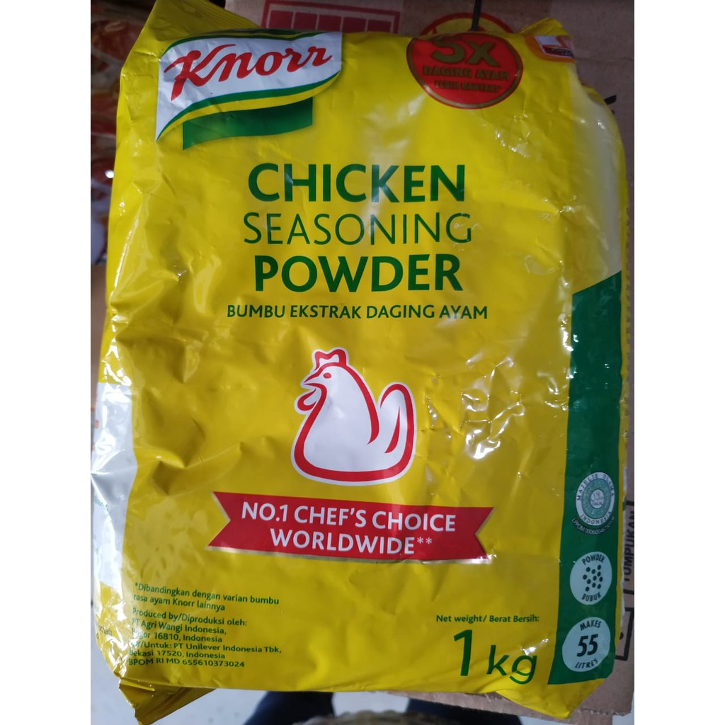 KNORR SEASONING POWDER 1KG exp mei 2024