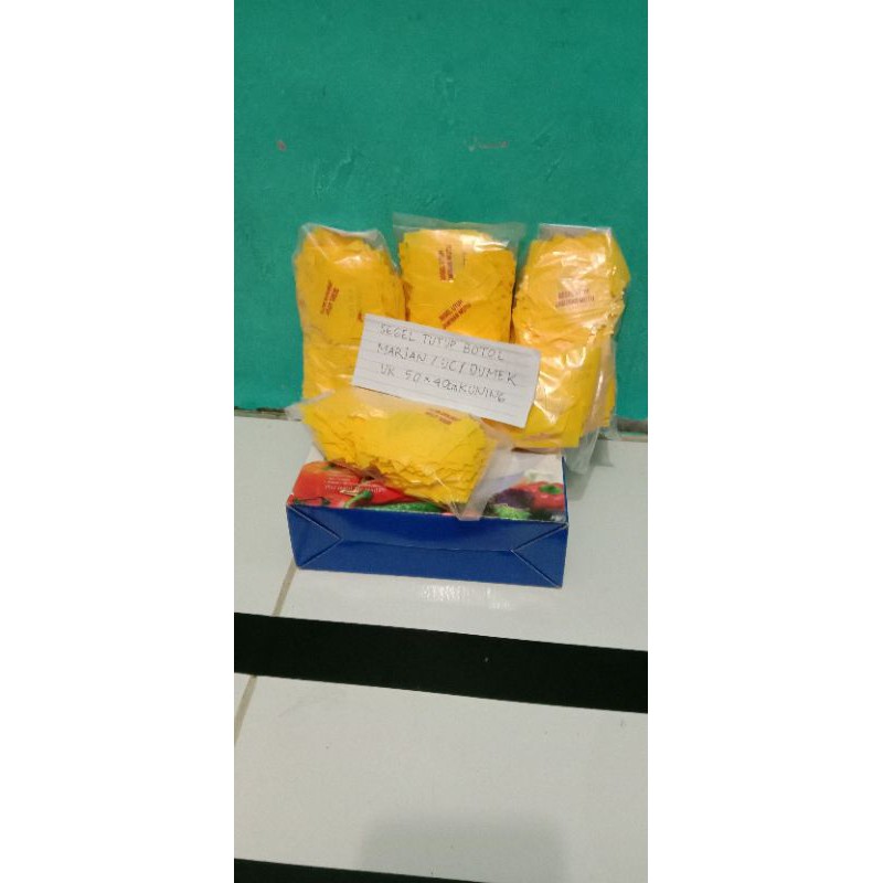 Segel tutup botol Marjan/drum/uc