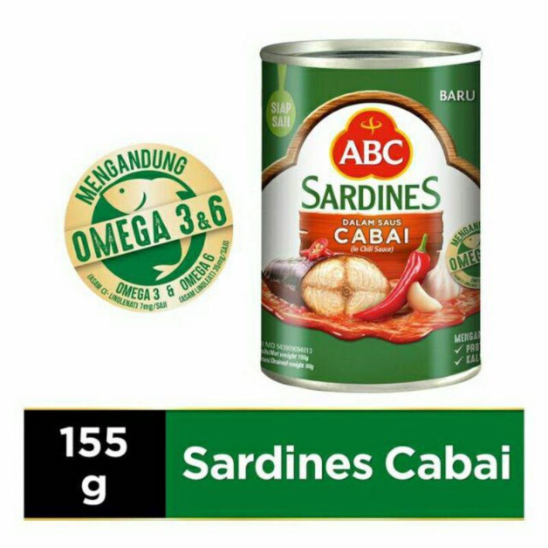 

ABC SARDINESS 155GR