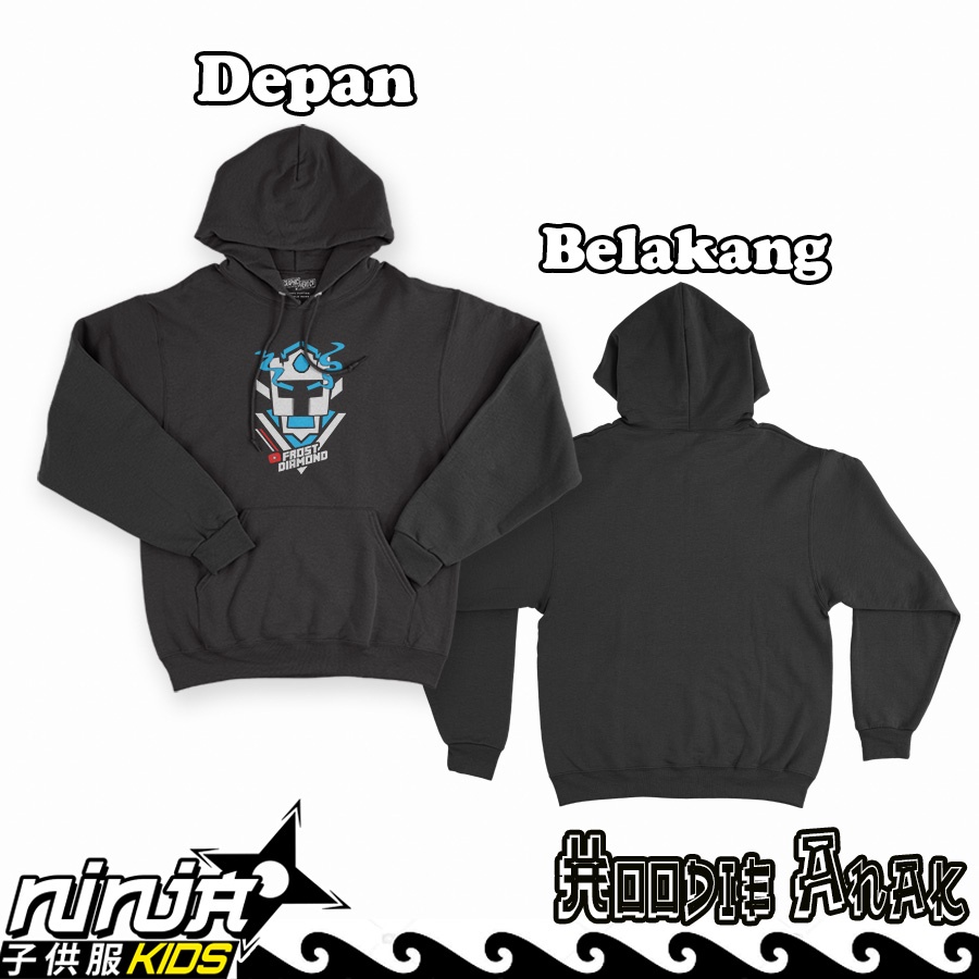 Jaket Sweeter Anak Laki laki Frost Diamond Indonesia Hoodie Perempuan Unisex Cotton Fleece