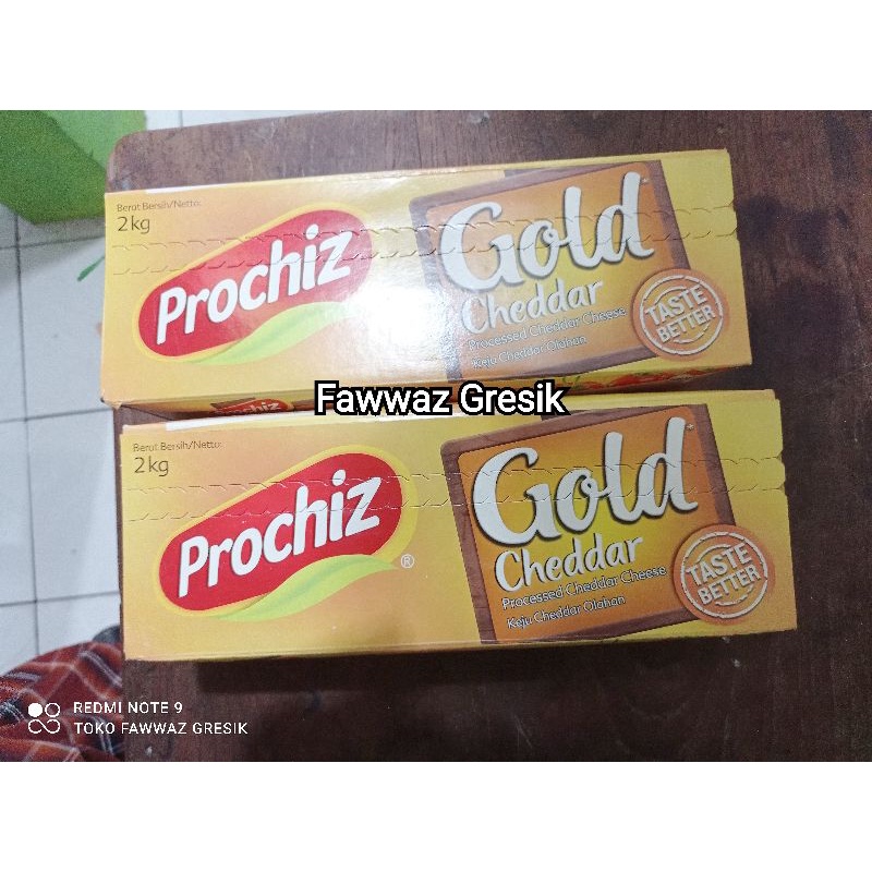 Prochiz Gold Cheddar 2Kg / Cheddar Prochiz Gold 2 Kg