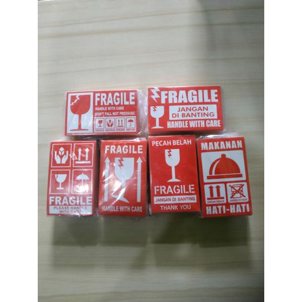 

Stiker Fragile