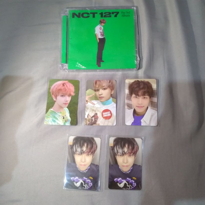 OFFICIAL PC NCT 127 STICKER (HAECHAN,TAEIL,JISUNG)