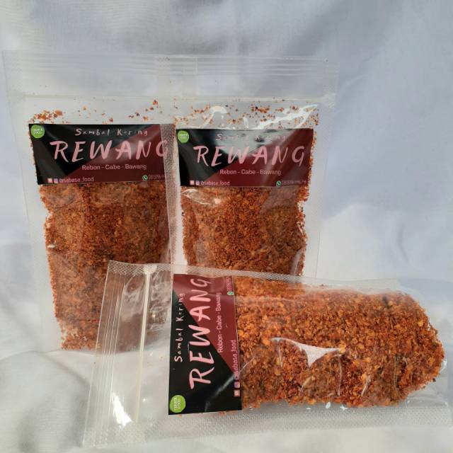

Sabasa Food Rebon Bawang Pedas 60 Gram