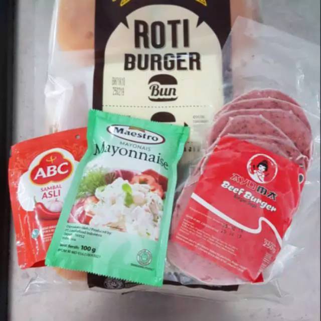 

PAKET Roti Burger MURAH !!!