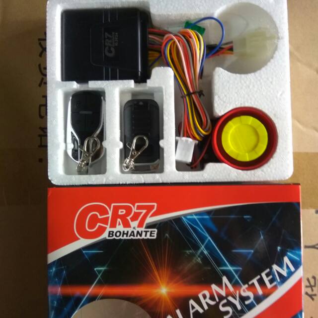 Remot alerm motor