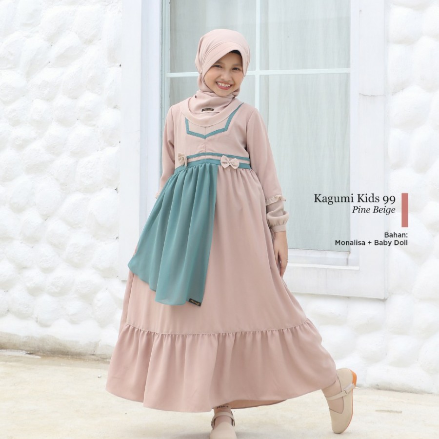 BUSANA MUSLIM GAMIS ETHICA ANAK KAGUMI KIDS 99