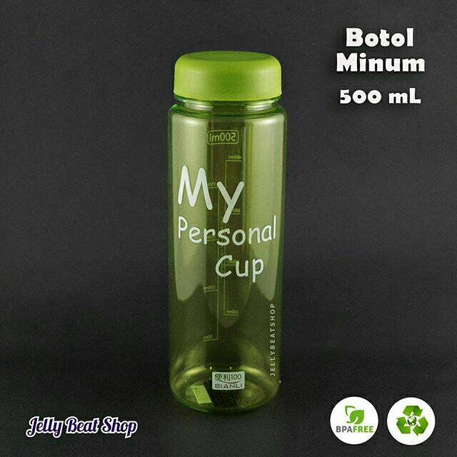 Botol minum transparan my personal cup bottle bpa free