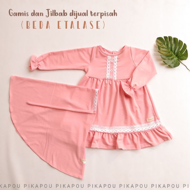 Jilbab anak Murah / Jilbab Gamis karisha/ Jilbab bayi by Pikapou-2