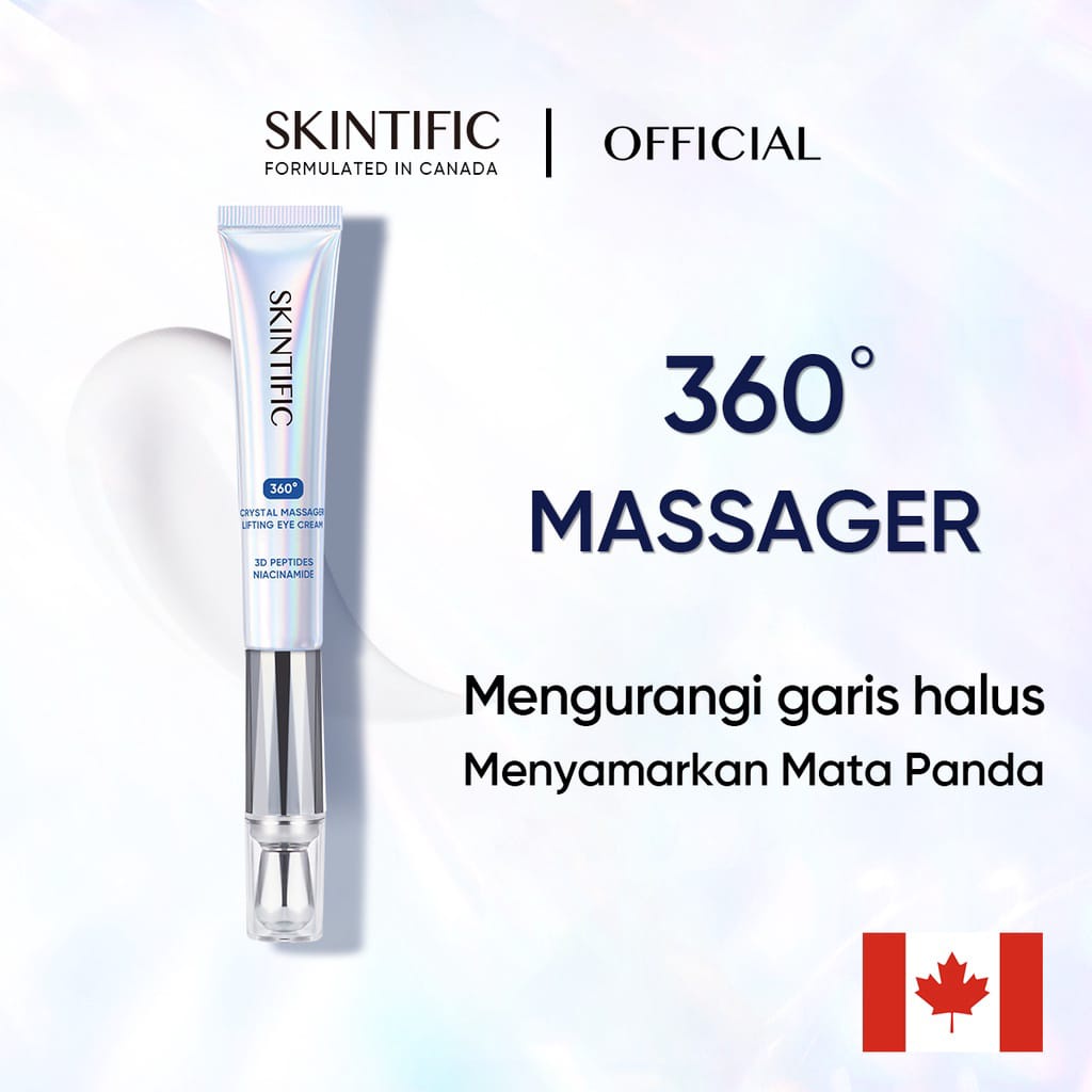 [BPOM] Skintific 360 Crystal Massager Lifting Eye Cream